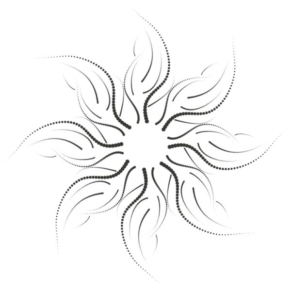 Halftone Spiral Background 50 Thumbnail