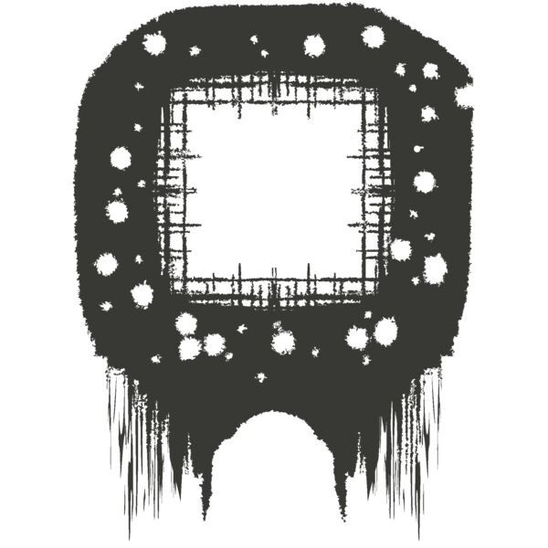 Distressed Halftones Grungy Frames 29 Thumbnail