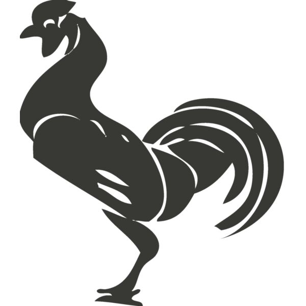 Animal Shilouette   Rooster Thumbnail