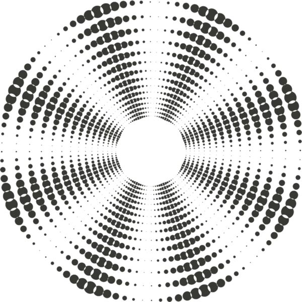 Halftone Spiral Background 14 Thumbnail