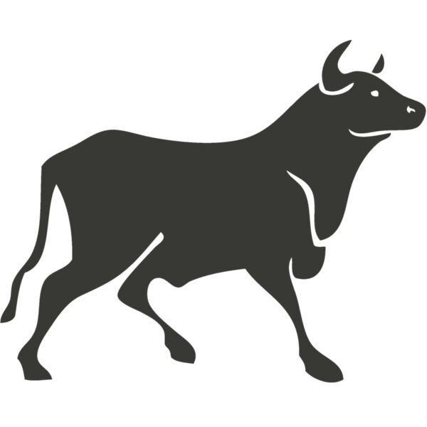 Animal Shilouette   Bull Thumbnail