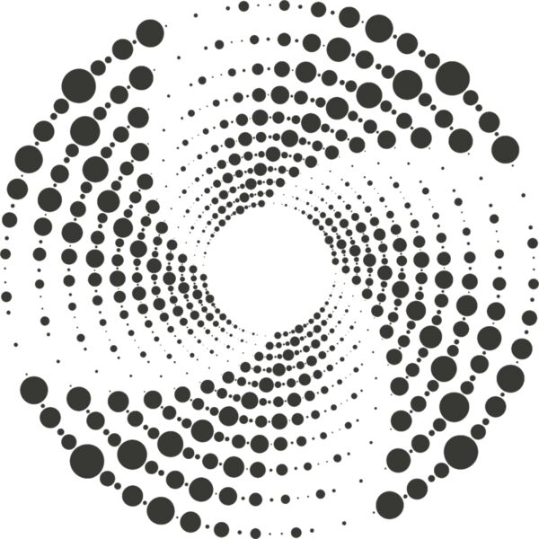 Halftone Spiral Background 140 Thumbnail