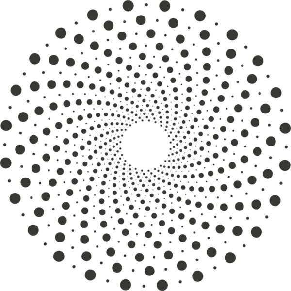 Halftone Spiral Background 95 Thumbnail