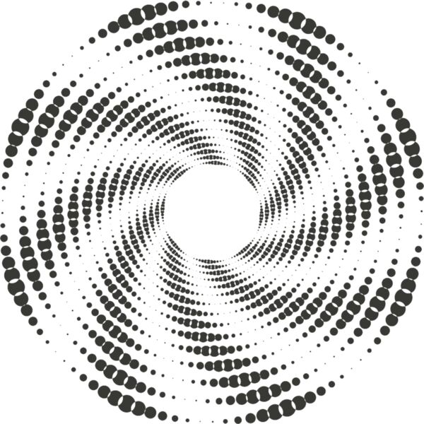 Halftone Spiral Background 10 Thumbnail