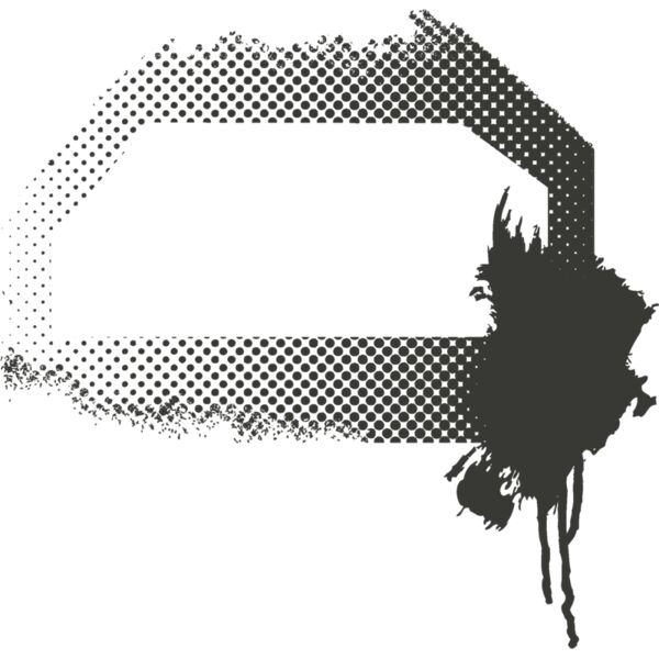 Distressed Halftones Grungy Frames 34 Thumbnail