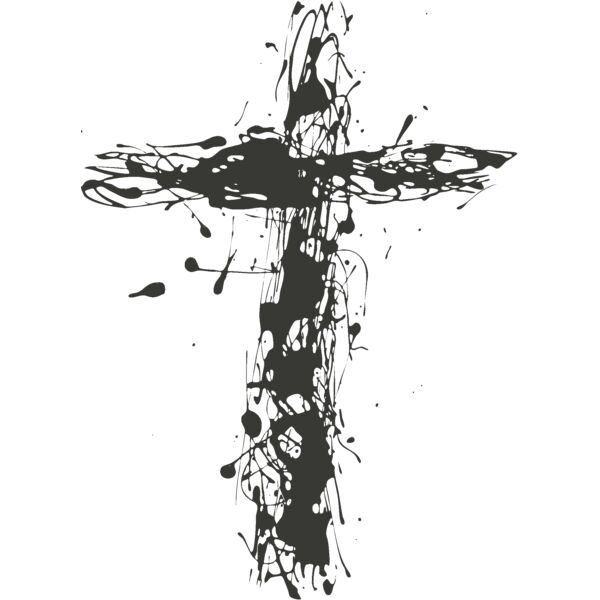 Paint Drip Cross 3 Thumbnail
