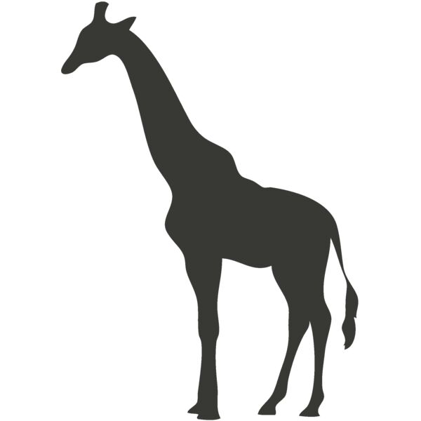 Animal Shilouette   Giraffe Thumbnail
