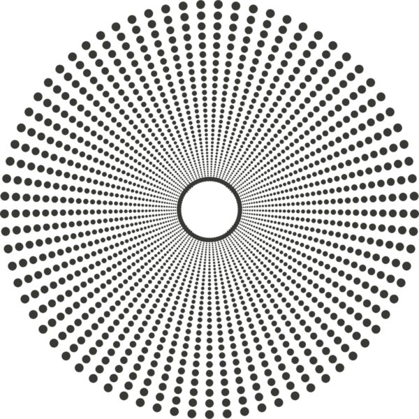 Halftone Spiral Background 100 Thumbnail