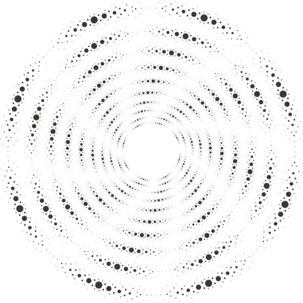Halftone Spiral Background 132 Thumbnail