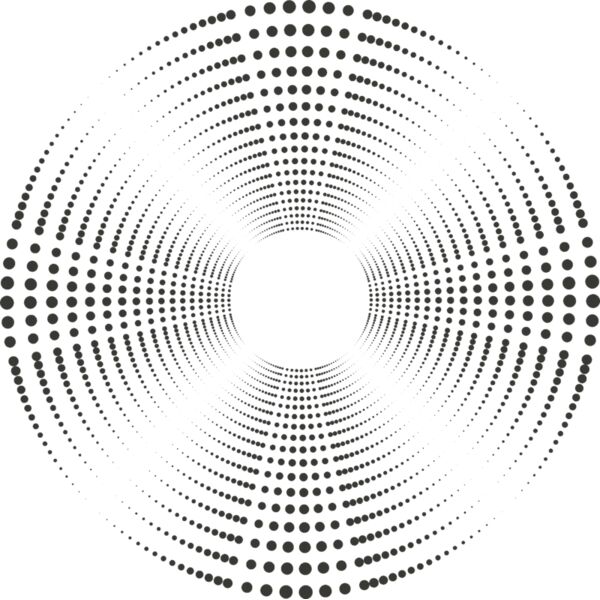 Halftone Spiral Background 6 Thumbnail
