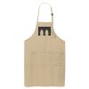 Easy Care Extra Long Bib Apron with Stain Release Thumbnail