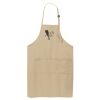 Easy Care Extra Long Bib Apron with Stain Release Thumbnail