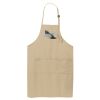 Easy Care Extra Long Bib Apron with Stain Release Thumbnail