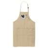 Easy Care Extra Long Bib Apron with Stain Release Thumbnail