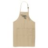 Easy Care Extra Long Bib Apron with Stain Release Thumbnail
