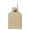 Easy Care Extra Long Bib Apron with Stain Release Thumbnail