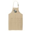 Easy Care Extra Long Bib Apron with Stain Release Thumbnail