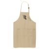 Easy Care Extra Long Bib Apron with Stain Release Thumbnail
