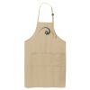 Easy Care Extra Long Bib Apron with Stain Release Thumbnail
