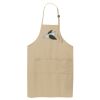 Easy Care Extra Long Bib Apron with Stain Release Thumbnail