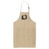 Easy Care Extra Long Bib Apron with Stain Release Thumbnail