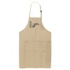 Easy Care Extra Long Bib Apron with Stain Release Thumbnail