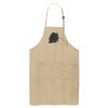 Easy Care Extra Long Bib Apron with Stain Release Thumbnail